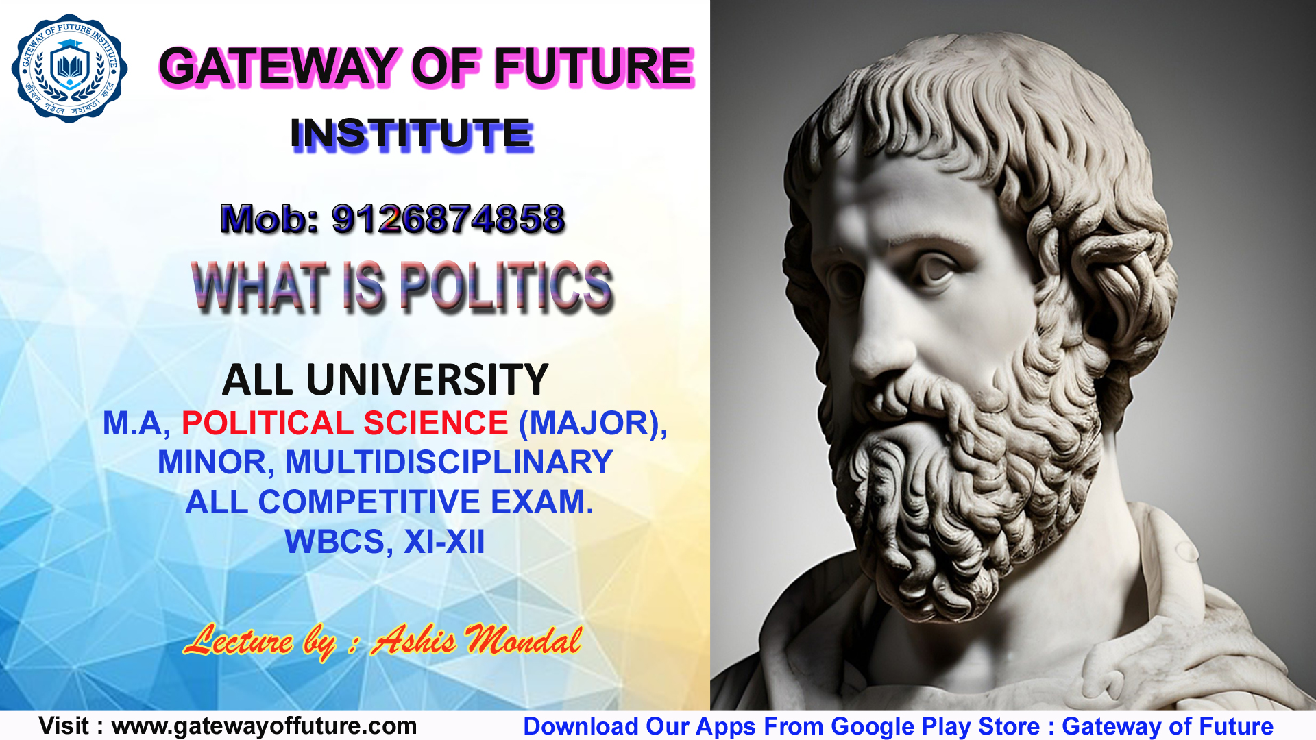 Political science :- what is politics